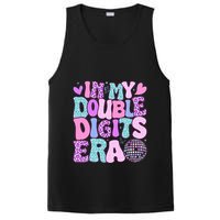 In My Double Digits Era Retro 10 Year Old 10th Birthday PosiCharge Competitor Tank