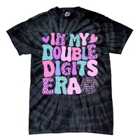 In My Double Digits Era Retro 10 Year Old 10th Birthday Tie-Dye T-Shirt