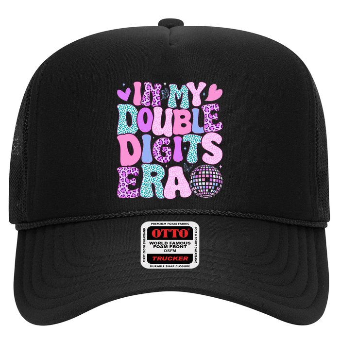 In My Double Digits Era Retro 10 Year Old 10th Birthday Hat