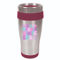 In My Double Digits Era Retro 10 Year Old 10th Birthday 16oz Travel Tumbler
