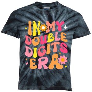 In My Double Digits Era 10th Birthday Kids Tie-Dye T-Shirt