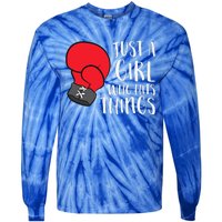 In My Defense Run Out Of Boxing Funny Women Love Tie-Dye Long Sleeve Shirt