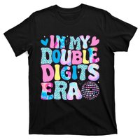 In My Double Digits Era Retro 10 Year Old 10th Birthday Girl T-Shirt