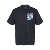 In My Double Digits Era Retro 10 Year Old 10th Birthday Girl Softstyle Adult Sport Polo