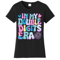 In My Double Digits Era Retro 10 Year Old 10th Birthday Girl Women's T-Shirt