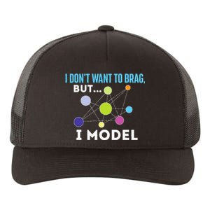 I Model Data Science Statistics Data Analyst Data Modeling Yupoong Adult 5-Panel Trucker Hat