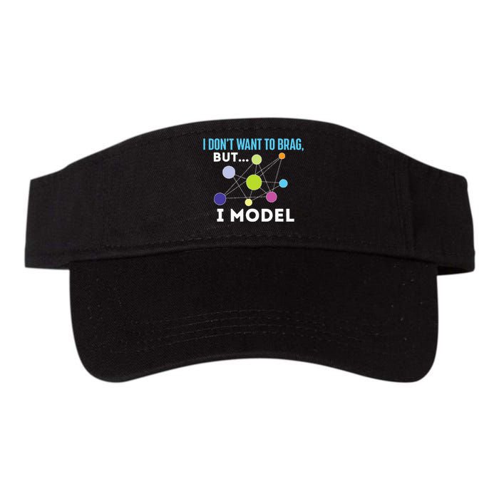 I Model Data Science Statistics Data Analyst Data Modeling Valucap Bio-Washed Visor