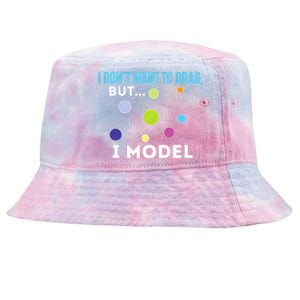 I Model Data Science Statistics Data Analyst Data Modeling Tie-Dyed Bucket Hat