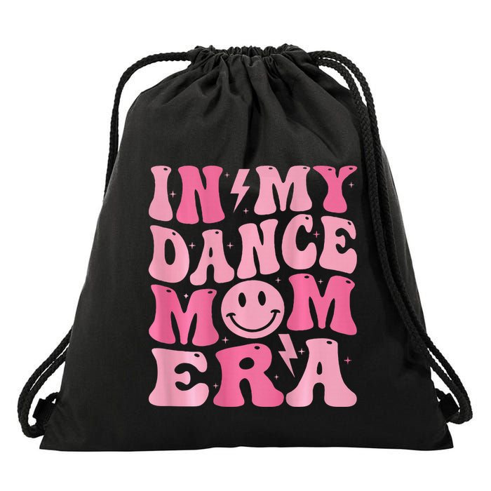 In My Dance Mom Era (On Back) Drawstring Bag