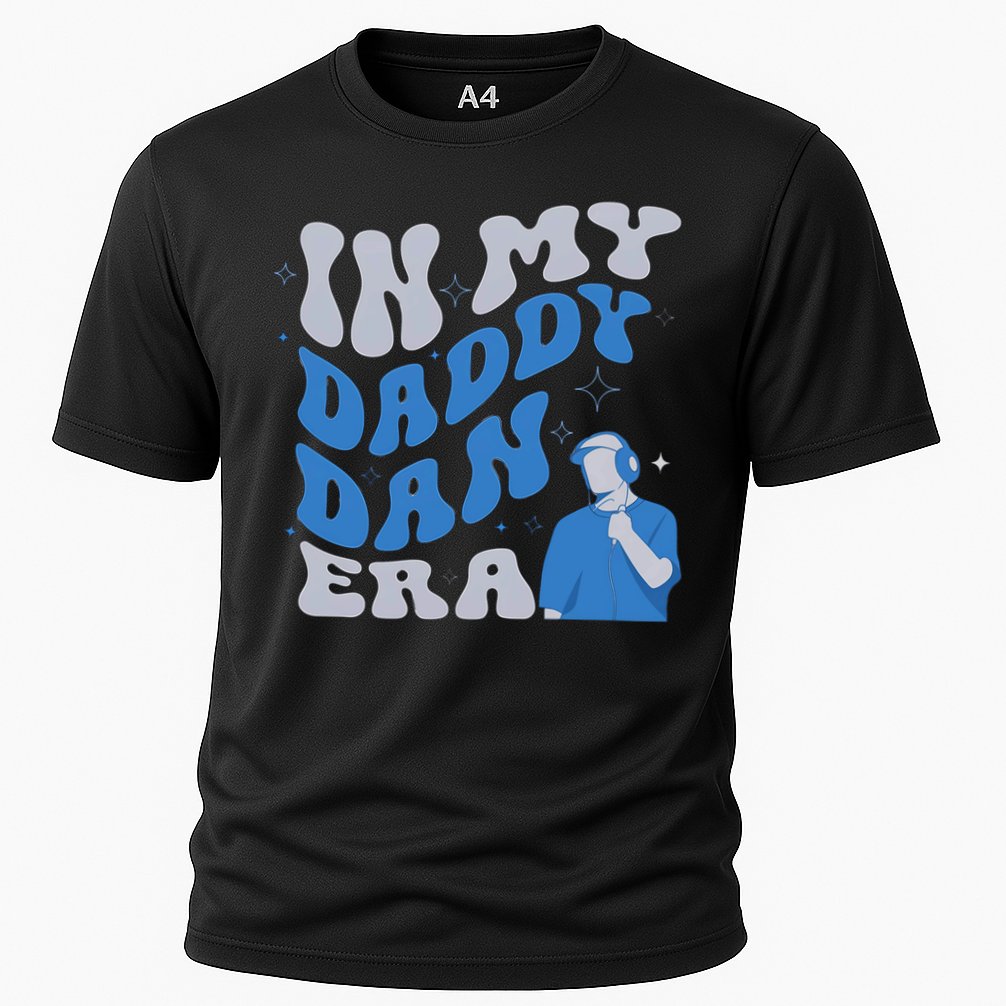 In My Daddy Dan Era Funny Papa Daddy Fathers Day Cooling Performance Crew T-Shirt