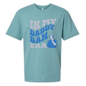 In My Daddy Dan Era Funny Papa Daddy Fathers Day Sueded Cloud Jersey T-Shirt