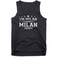 Im Milan Doing Milan Things Tank Top