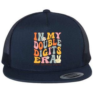 In My Double Digits Era 10th Birthday Flat Bill Trucker Hat