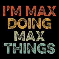 IM Max Doing Max Things Wool Snapback Cap