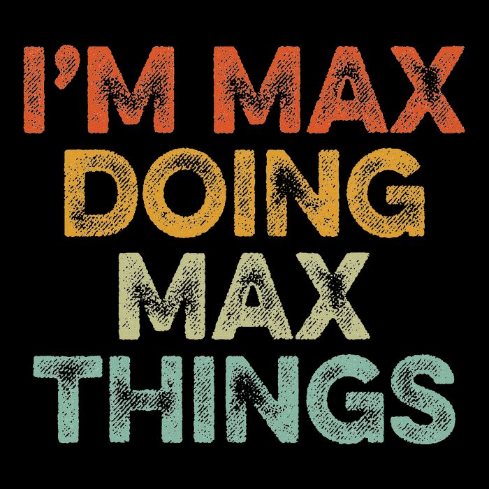 IM Max Doing Max Things Wool Snapback Cap