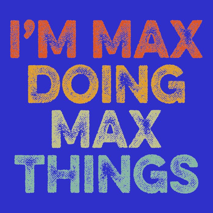 IM Max Doing Max Things Womens T-Shirt