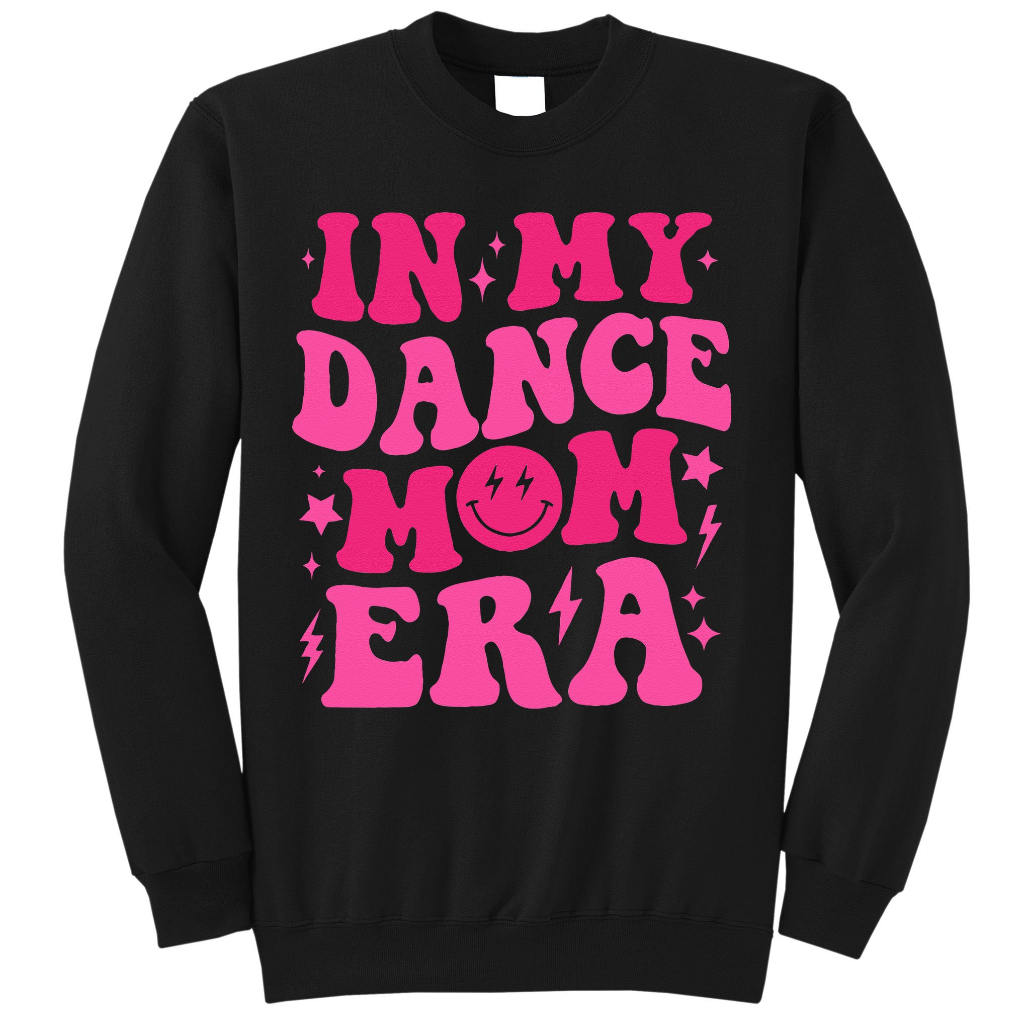In My Dance Mom Era Groovy Sports Dance Mom Sweat Sweatshirt