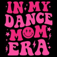 In My Dance Mom Era Groovy Sports Dance Mom Sweat Flat Bill Trucker Hat