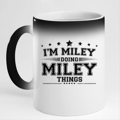 Im Miley Doing Miley Things 11oz Black Color Changing Mug