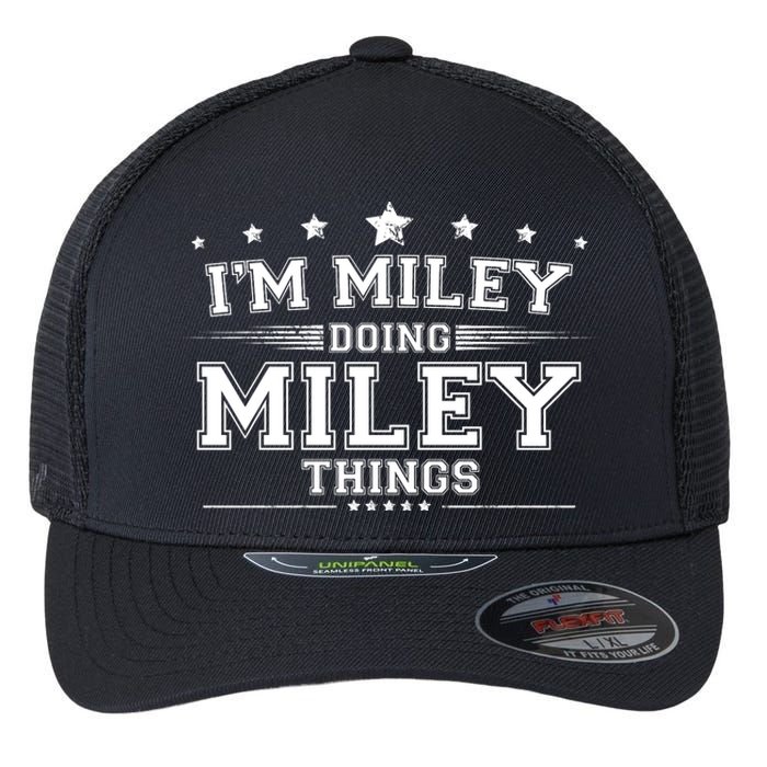 Im Miley Doing Miley Things Flexfit Unipanel Trucker Cap