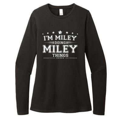 Im Miley Doing Miley Things Womens CVC Long Sleeve Shirt