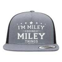 Im Miley Doing Miley Things Flat Bill Trucker Hat