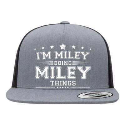 Im Miley Doing Miley Things Flat Bill Trucker Hat