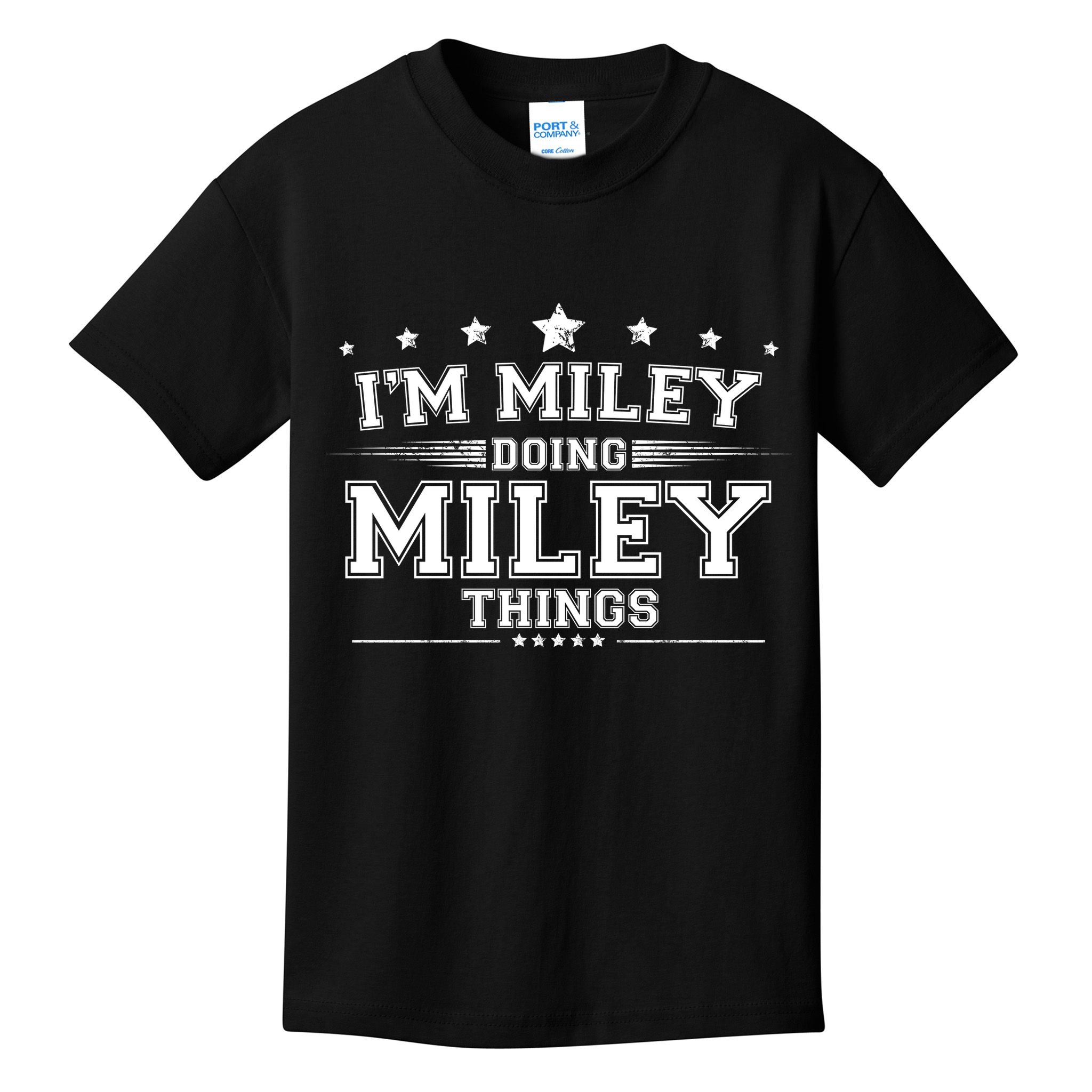 Im Miley Doing Miley Things Kids T-Shirt
