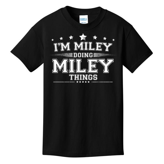 Im Miley Doing Miley Things Kids T-Shirt