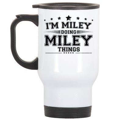 Im Miley Doing Miley Things Stainless Steel Travel Mug