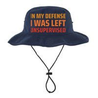 In My Defense I Was Left Unsupervised Legacy Cool Fit Booney Bucket Hat