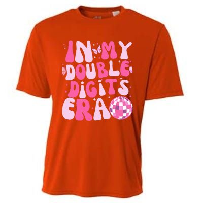 In My Double Digits Era 10 Year Old Gifts 10th Birthday Cooling Performance Crew T-Shirt