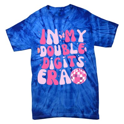 In My Double Digits Era 10 Year Old Gifts 10th Birthday Tie-Dye T-Shirt