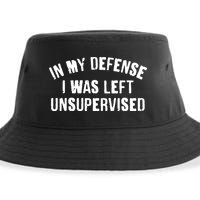 In My Defense I Was Left Unsupervised Sustainable Bucket Hat