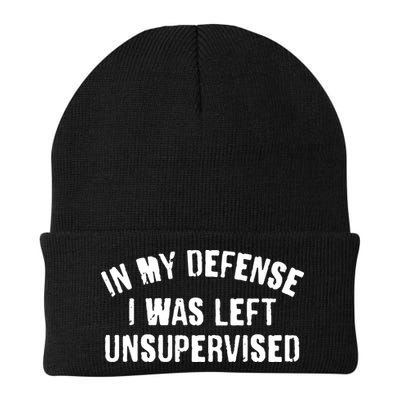 In My Defense I Was Left Unsupervised Beanie