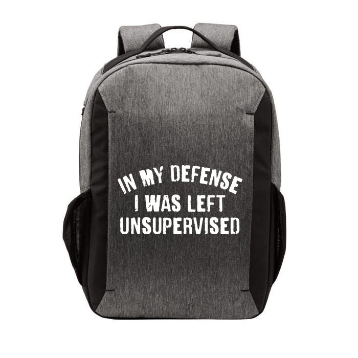 In My Defense I Was Left Unsupervised Vector Backpack