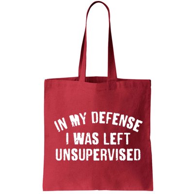 In My Defense I Was Left Unsupervised Bag