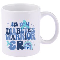 In My Diabetes Warrior Era 11oz C Handle Ceramic Mug