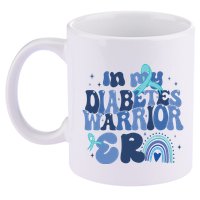 In My Diabetes Warrior Era 11oz C Handle Ceramic Mug