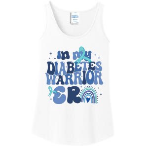 In My Diabetes Warrior Era Ladies Essential Tank