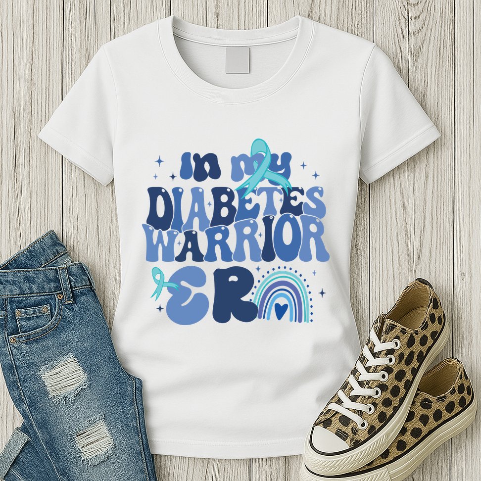 In My Diabetes Warrior Era Womens T-Shirt