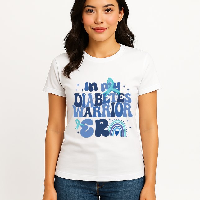 In My Diabetes Warrior Era Womens T-Shirt