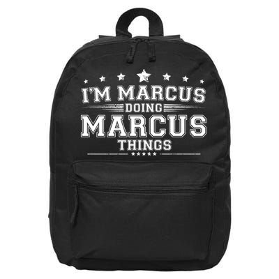 Im Marcus Doing Marcus Things 16 in Basic Backpack
