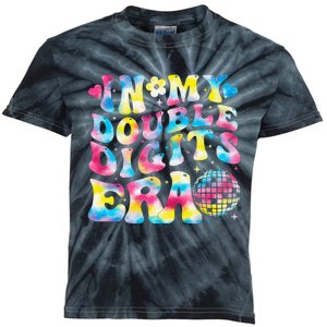 In My Double Digits Era 10th Birthday Party 10 Year Old Kids Tie-Dye T-Shirt