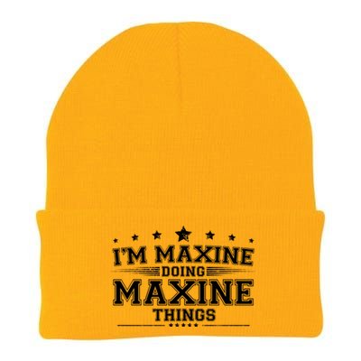 Im Maxine Doing Maxine Things Knit Cap Winter Beanie