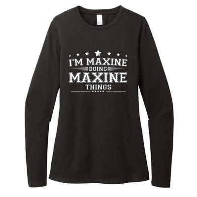 Im Maxine Doing Maxine Things Womens CVC Long Sleeve Shirt