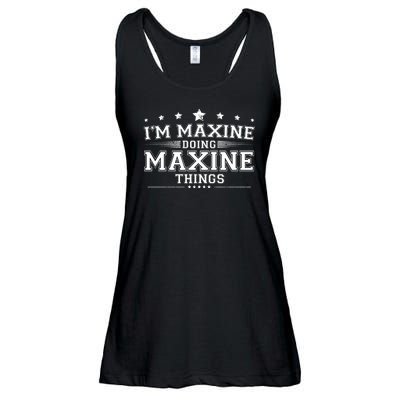 Im Maxine Doing Maxine Things Ladies Essential Flowy Tank