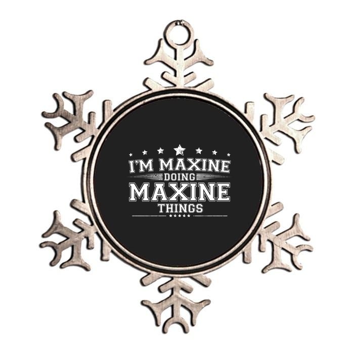 Im Maxine Doing Maxine Things Metallic Star Ornament