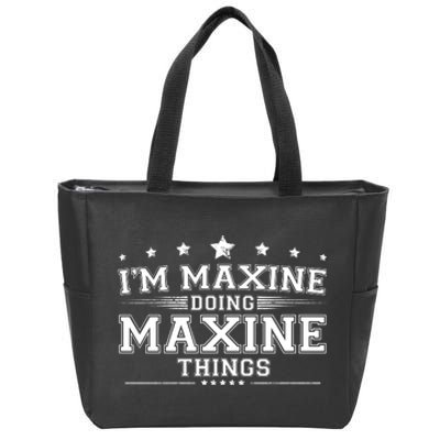 Im Maxine Doing Maxine Things Zip Tote Bag