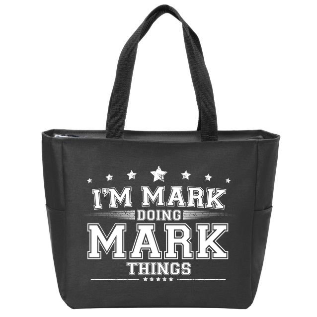 Im Mark Doing Mark Things Zip Tote Bag